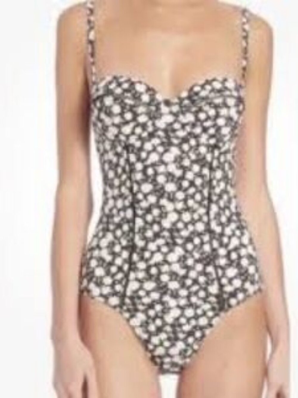 Tory Burch Floral One-Piece Swimsuit